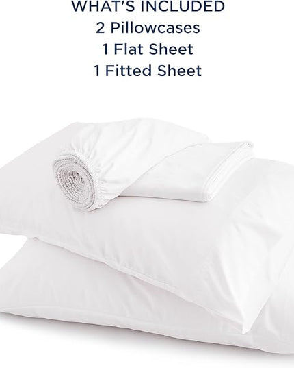 Bedsure California King Sheet Sets, Cooling Sheets, Rayon Derived from Bamboo, Deep Pocket Up to 16", Breathable & Soft Bed Sheets, Hotel Luxury Silky Bedding Sheets & Pillowcases, White - LeafyLoom