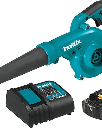 Makita XBU05ST1 18V LXT® Lithium-Ion Cordless Blower Kit (5.0Ah) Teal - LeafyLoom