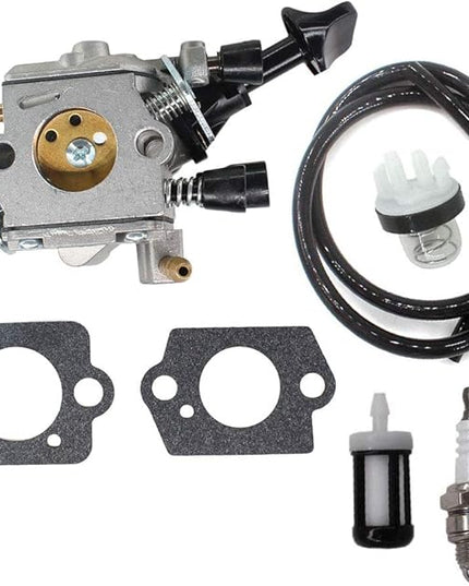 AISEN Carburetor for BR350 BR350Z BR430 SR430 SR431 SR450 BR430Z Backpack Blower C1Q-S210 C1Q-S210B C1Q-S209C 4229 129 0901 4244 120 0603 - LeafyLoom