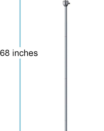 Medusa Floor Lamps Standing Lamps 5 Heads Adjustable Reading Light Large Shade Use E26 A19 Bulb Floor Lamps for Living Room Bedroom by ONEXT - LeafyLoom