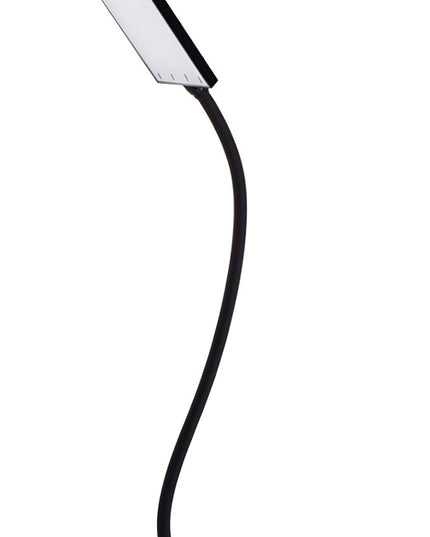 LED Desk Lamp Dimmable Eye-Care Reading Light Office Light Adjustable 3 Color Modes,14 Brightness Levels, Gooseneck Flexible Clip-on Light for Studying, 5W-Black - LeafyLoom
