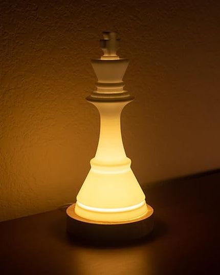 Chess King Lamp - LeafyLoom