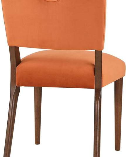 NicBex Haerin-SD-00135-LWJ Dining Chairs, 23"x19"x33", Orange - LeafyLoom