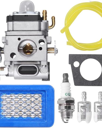 WLA-1 Carburetor Tune Up Kit for Echo PB-500H PB-500 EB508RT EB-508RT PB500 PB500H Blower, Air Filter/Fuel Line/Spark Plug/Gasket - LeafyLoom