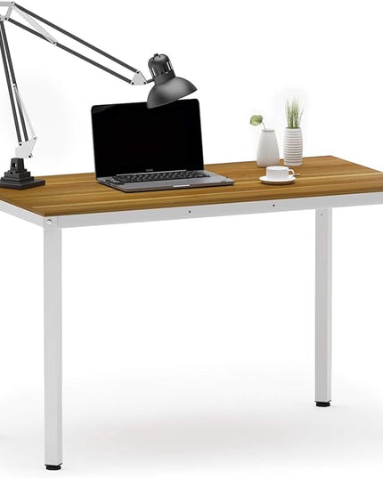 Weehom Computer Desk Home Office Writing Desk Study Laptop/Dining Table - LeafyLoom