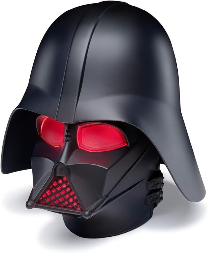 Darth Vader Mask Light with Sound, Officially Licensed Star Wars Collectible Lamp, Star Wars Room Decor and Gift for Men - LeafyLoom