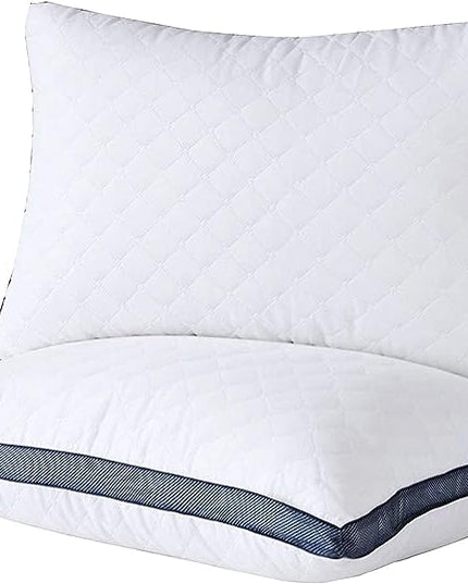 Pillows for Sleeping (2-Pack), Luxury Hotel Pillows Queen Size Set of 2,Bed Pillows for Side and Back Sleeper (Queen) - LeafyLoom