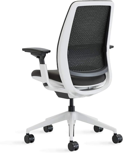 Steelcase Series 2 Office Chair, Seagull Frame, Cogent Connect Peacock - LeafyLoom