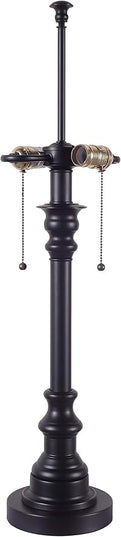 Kenroy Home 30437BRZ Spyglass Table Lamp with Bronze Finish, Classic Style, 30.5" Height, 17" Width, 17" Depth - LeafyLoom