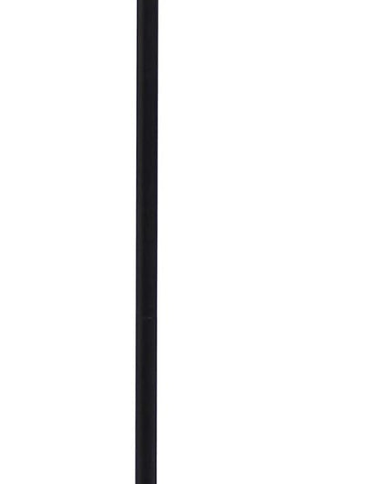 Elegant Designs LF1027-BLK Hanging Lightbulb Floor Lamp, 12.75" L x 10" W x 60" H - LeafyLoom