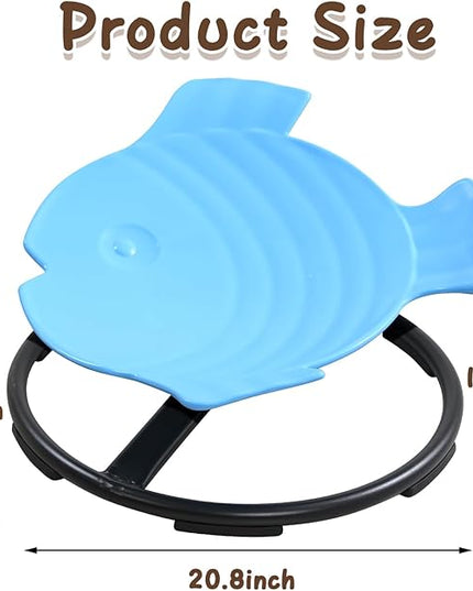 Sensory Spinning Chair for Kids Autism, Kids Swivel Chair Sensory Autism, Sit and Spin for Kids, Therapy Centers Sensory Room Items - LeafyLoom