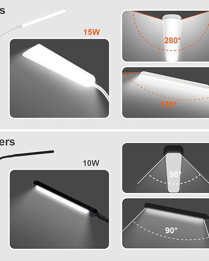Dimunt LED Floor Lamp, Bright 15W Floor Lamps for Living Room with 1H Timer- White - LeafyLoom