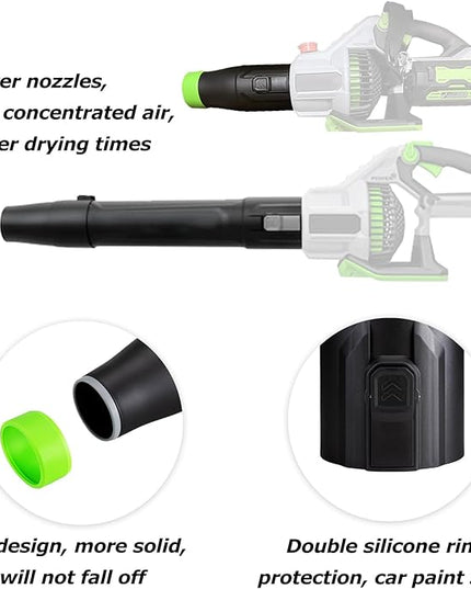 Car Drying Nozzle for EGO Blower - Perfect Attachment for EGO Leaf Blower Drying (1 Pack，for EGO Power+ 530/575/580/585/615/650/765 CFM Blower, no tool) - LeafyLoom