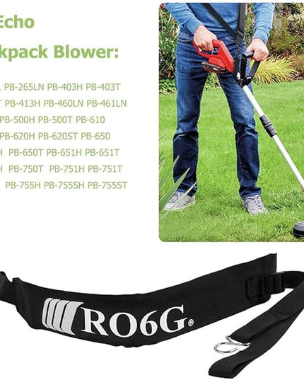 Backpack Blower Straps C061000110 for Echo Leaf Blower Shoulder Strap C061000111 PB-500 PB-265LN PB-403H PB-413H PB-460 PB-610 PB-620 PB-650 PB-755 Fits - 2 Pack - LeafyLoom
