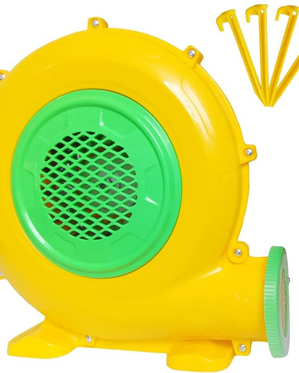 Inflatable Bounce House Blower, Air Blower for Inflatable Castle and Jump Slides, Portable and Powerful Fan Pump Commercial Inflatable Blower, Blower for Bounce House - LeafyLoom