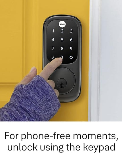Yale Assure Lock - Wi-Fi Touchscreen Smart Lock with Valdosta Lever Yale