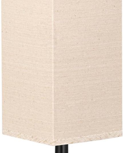aooshine Beige Small Table Lamp for Bedroom, Minimalist Night Stand Light Lamp for Nightstand, Desk Reading Lamp for Kids Room - LeafyLoom