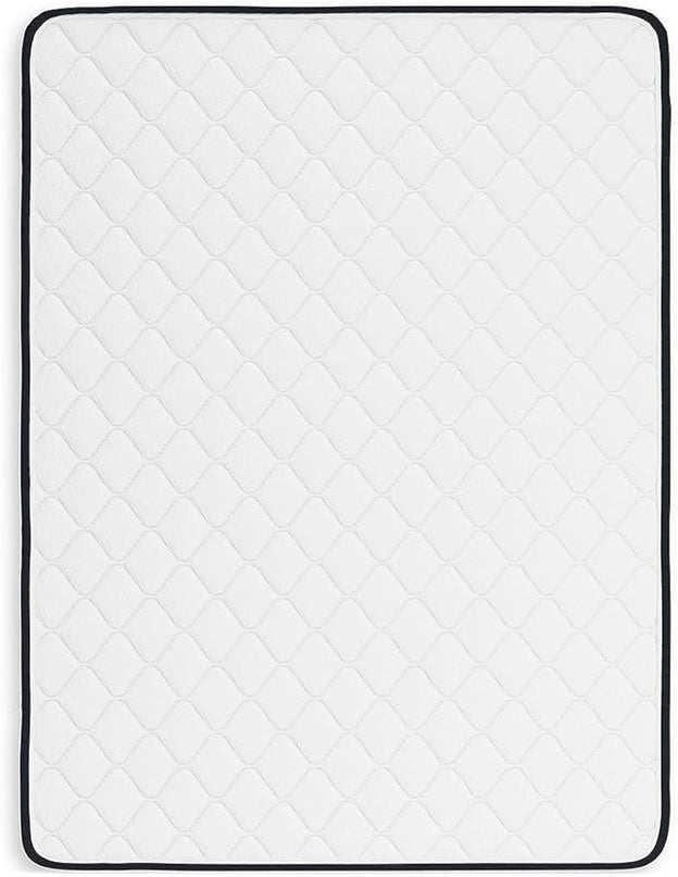 Signature Design by Ashley King Size Medium Firm 6 Inch Memory Foam Mattress with Breathable Quilted Cover - LeafyLoom