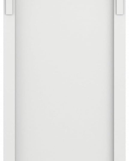 Bush Furniture BSH24462943 Salinas 6-Shelf 30-Inch H Cube Bookcase, Shiplap Gray/Pure White - LeafyLoom