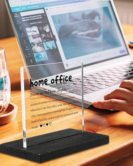Home Office Definition, Home Office Gifts, Home Office Decor, Desk Coworker Gifts for Women Men Office Work Bestie Gifts for Women YTZ79 - LeafyLoom