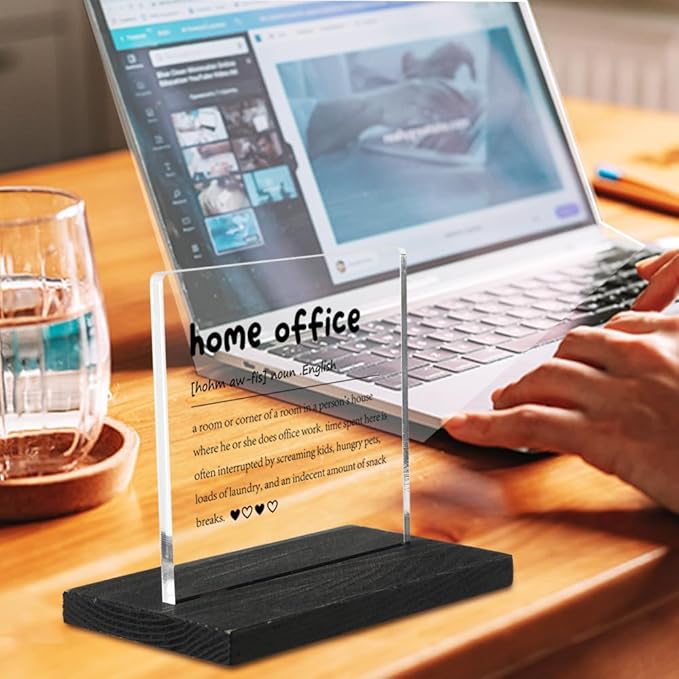 Home Office Definition, Home Office Gifts, Home Office Decor, Desk Coworker Gifts for Women Men Office Work Bestie Gifts for Women YTZ79 - LeafyLoom