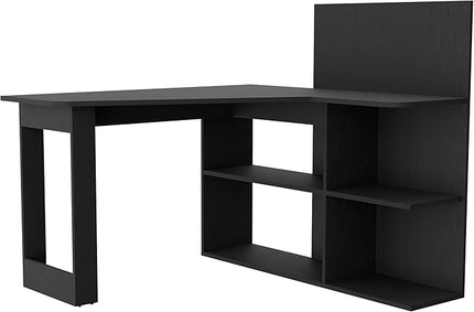 NicBex Kimberly-DW-00206-LWJ Home Office Desks, 51.7"x47.2"x43.3", Black - LeafyLoom