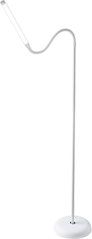 Daylight Company Unolamp, Standing Lamp for Living Room, Bedroom, Salon, Office, Touch Control, Flexible Arm, Sleek Design, Multipurpose - LeafyLoom