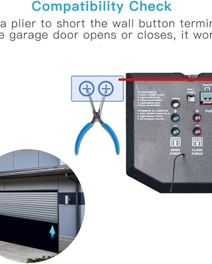 LoraTap Smart WiFi Garage Door Opener Controller, Wireless Remote Control Switch Timer Open/Close Monitor, Smart Life App Control, Voice Control, Works with Alexa and Google Home, No Hub Required LoraTap
