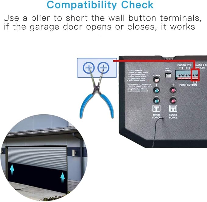 LoraTap Smart WiFi Garage Door Opener Controller, Wireless Remote Control Switch Timer Open/Close Monitor, Smart Life App Control, Voice Control, Works with Alexa and Google Home, No Hub Required LoraTap