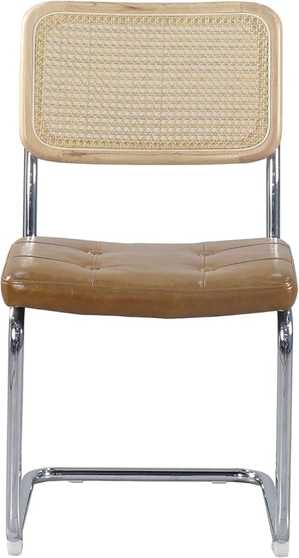 NicBex Haerin-SD-00286-LWJ Dining Chairs, 19.1"x20.1"x30.3", Brown - LeafyLoom