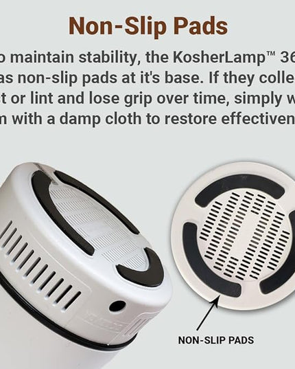 KosherLamp™ 360 Walnut by Kosher Innovations™ - LeafyLoom