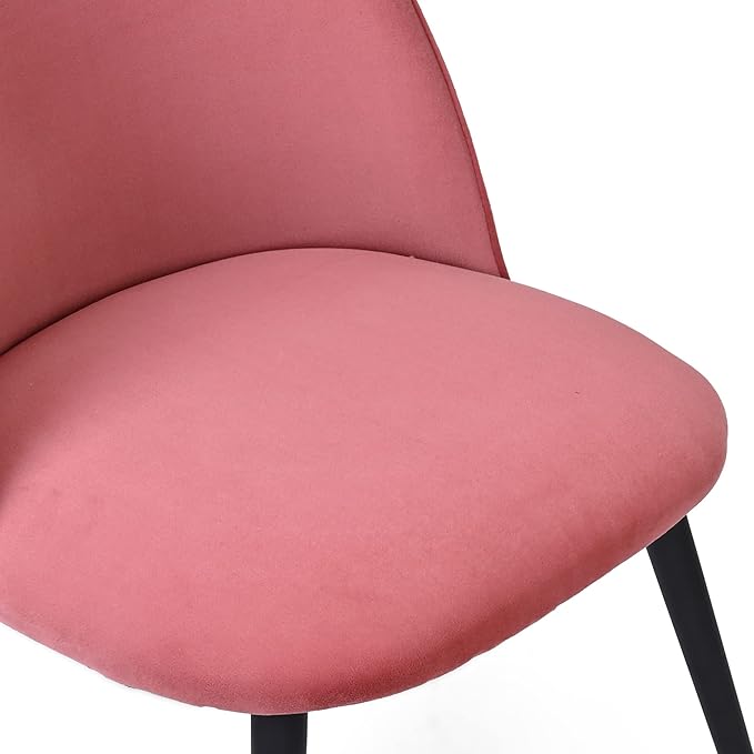 NicBex Haerin-SD-00330-LWJ Dining Chairs, 21.3"x20.5"x33.1", Pink - LeafyLoom