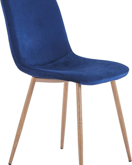 NicBex Haerin-SD-00381-LWJ Dining Chairs, 22.8"x17.7"x33.5", Blue - LeafyLoom