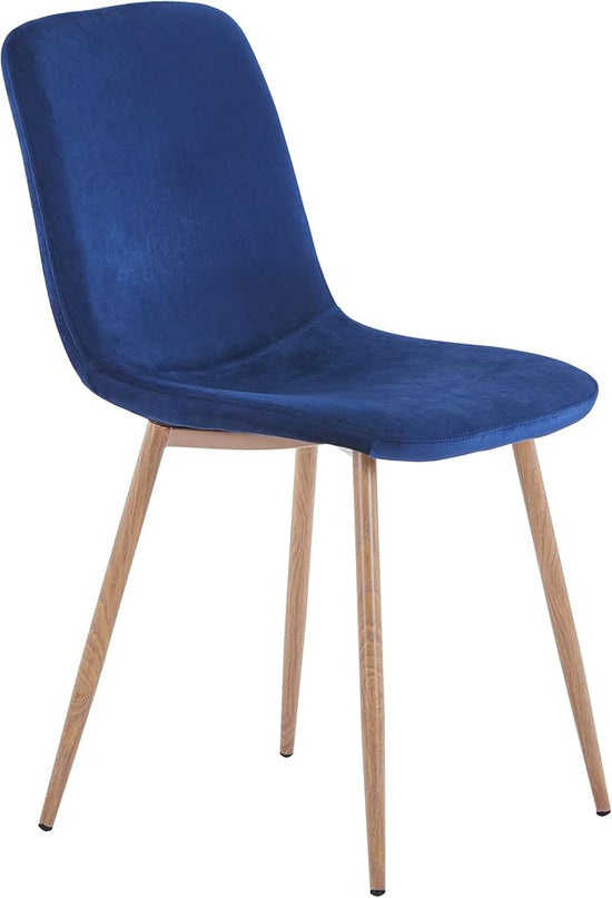 NicBex Haerin-SD-00381-LWJ Dining Chairs, 22.8"x17.7"x33.5", Blue - LeafyLoom