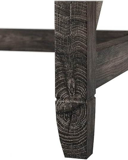 Bush Furniture Key West 60W L Shaped Desk with 2 Drawer Mobile File Cabinet in Dark Gray Hickory - LeafyLoom