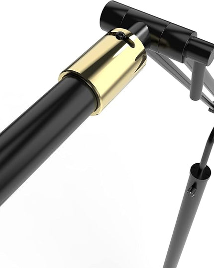 Cocoweb High Powered, dimmable, LED Floor Lamp - FLED-GPS (Black Brass) - LeafyLoom