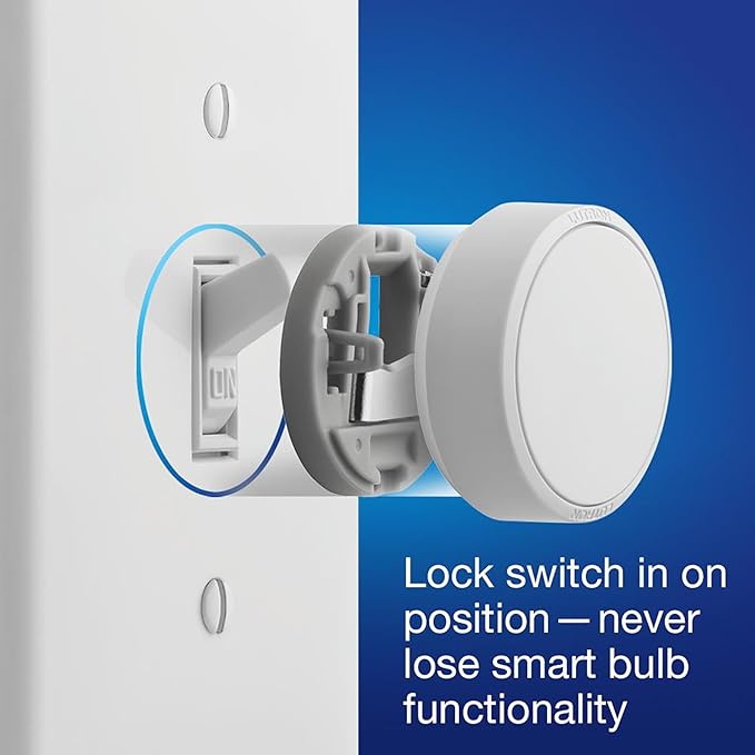Lutron Aurora Smart Bulb Dimmer Switch (2 Pack) | for Philips Hue Smart Bulbs | Z3-1BRL-WH-L0-2 | White Lutron
