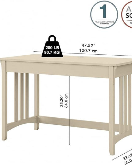 Bush Furniture Somerset 72W Desk Hutch in Platinum Gray - LeafyLoom