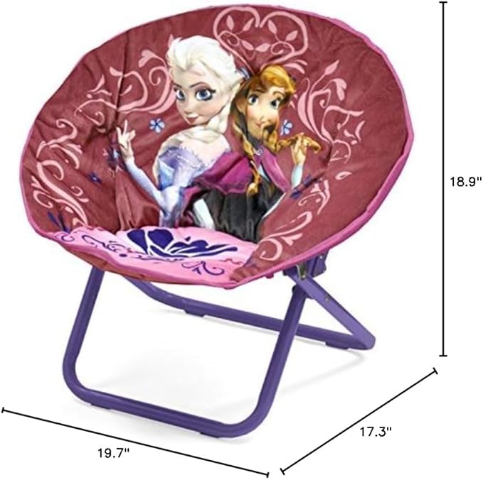 Disney Frozen Saucer Chair - LeafyLoom