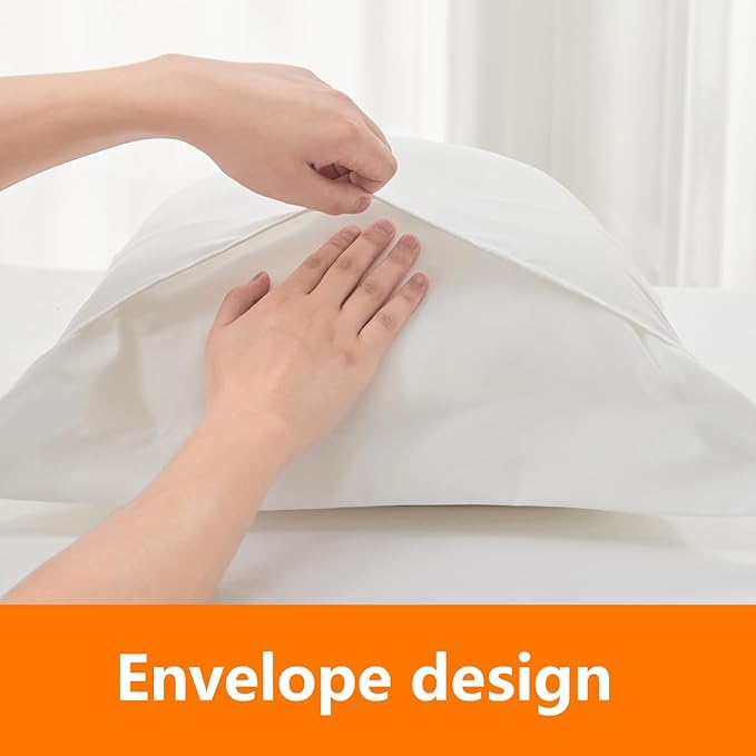 King Size Comforter Set - 3 Pieces, 1 Reversible Comforter and 2 Pillowcases,Soft Quilted Warm Fluffy Cooling Bedding for All Season,White - LeafyLoom