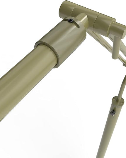 Cocoweb High Powered, dimmable, LED Floor Lamp - FLED-GPS (Antique Brass) - LeafyLoom
