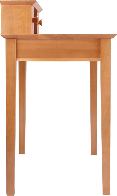 Winsome Wood Studio Home Office, Honey - LeafyLoom