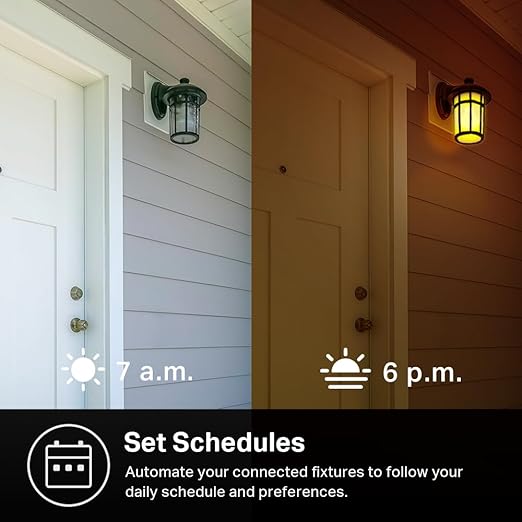 Kasa Matter Smart Light Switch: Voice Control w/Siri, Alexa & Google Assistant | UL Certified | Timer & Schedule | Easy Guided Install | Neutral Wire Required | Single Pole | 2.4GHz Wi-Fi | KS205 KasaSmartbyTP-Link