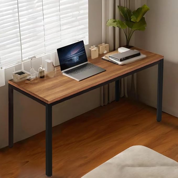 Simple and Sturdy 30x60 Inch Computer Desk - Modern Design for Home Office, Perfect for Work and Study, Multi-Purpose Table for Writing, Dining, and Workstation - LeafyLoom