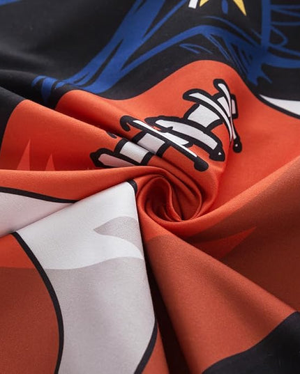 ADASMILE A & S Sports Comforter Set Twin for Boys Kids Bed in A Bag Comforter 6 Piece 3D Soccer Basketball Baseball Football Bedding Set for Kids Football Comforter with Sports Sheet Sets Home Decor - LeafyLoom