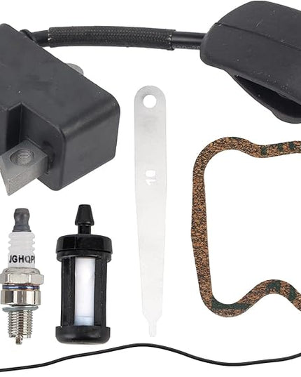 Carbhub BR600 Ignition Coil + Valve Cleaner Setting Kit fit for Stihl BR500 BR550 BR600 BR700 Replace for 4282-400-1305, 4282 400 1305, 4282-400-1308, 42824001308, 4282-400-1310, 4282 400 1310 - LeafyLoom
