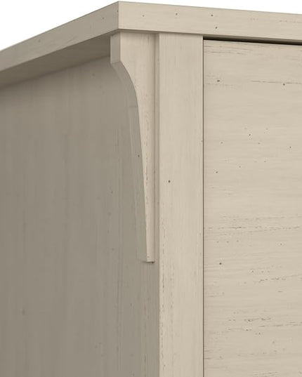 Bush Furniture Salinas Lateral File Cabinet, Farmhouse 2 Drawer File Cabinet for Home Office - LeafyLoom