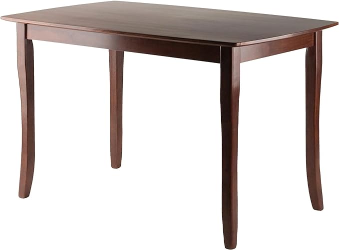 Winsome Inglewood Dining Table, Walnut, 47.24x29.53x29.13 - LeafyLoom