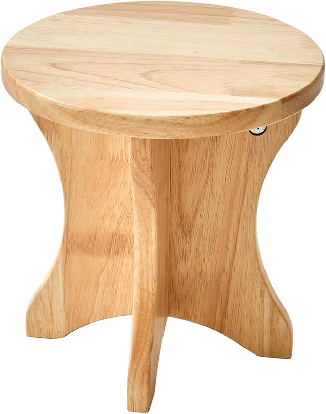 rubber stools seating for kindergarten-Natural - LeafyLoom