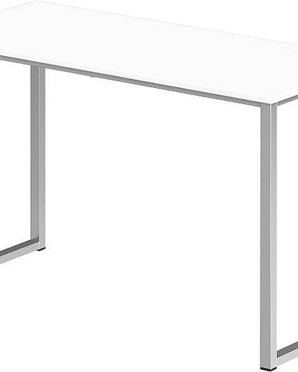 SHW Home Office 32-Inch Computer Desk, White - LeafyLoom